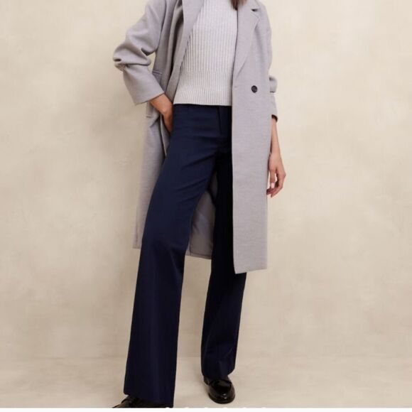 Banana Republic Sloan Full Length midrise Bootcut Pants Size NWT - Picture 1 of 5